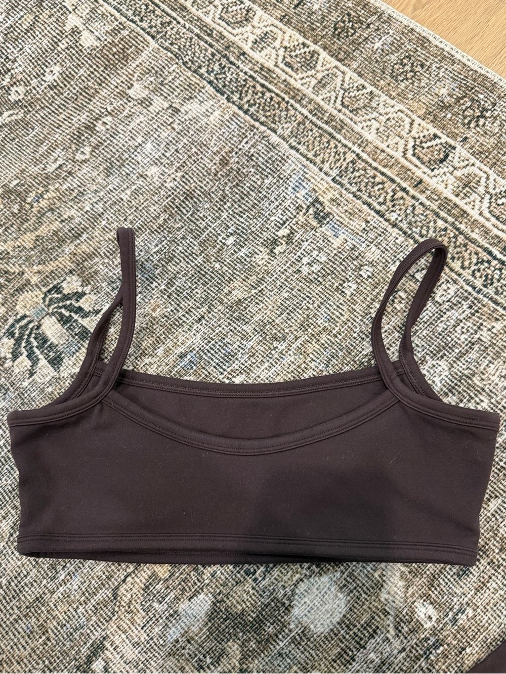 437 micro bra espresso - Women's brown sports bra - Picture 6 of 7